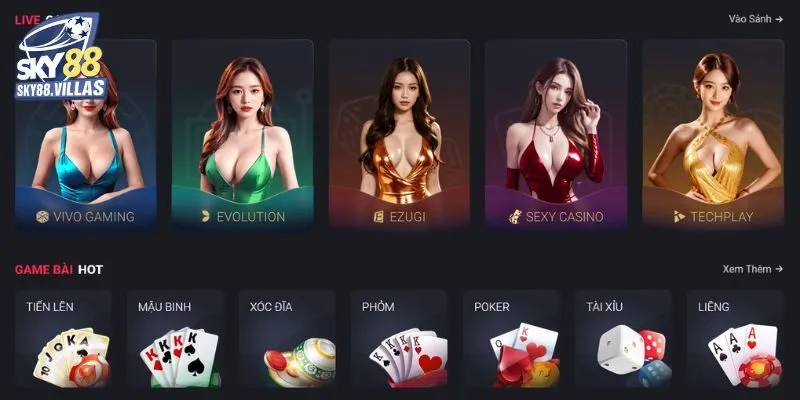 Kho game cá cược đầy đủ thể loại tại nhà cái 789bet